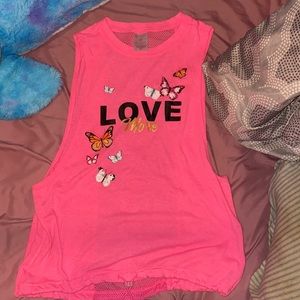 tank top bought from Walmart, size small